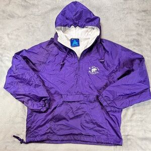 Kansas State Wildcats Acadia Vintage 90’s Men's Pullover Windbreaker Jacket L🔥